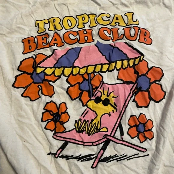 Peanuts Beach Tee - Picture 4 of 6